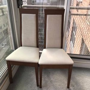 Calligaris dining room chairs (6 total)